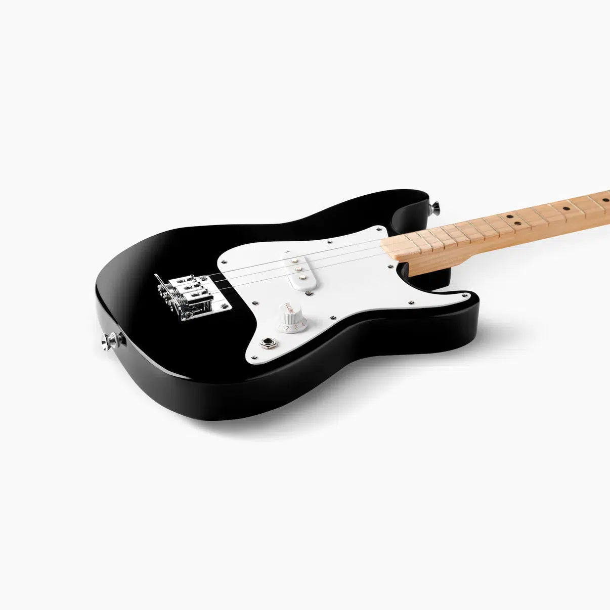Front view of the Fender X Loog guitar against a white background.
