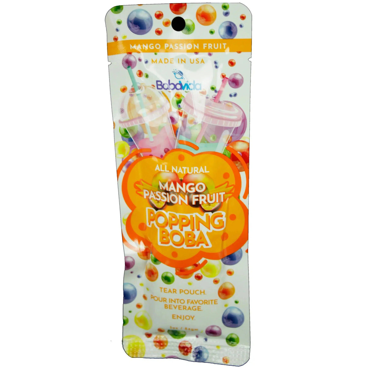 Popping Boba - Mango Passion Fruit-Candy &amp; Treats-Yellow Springs Toy Company