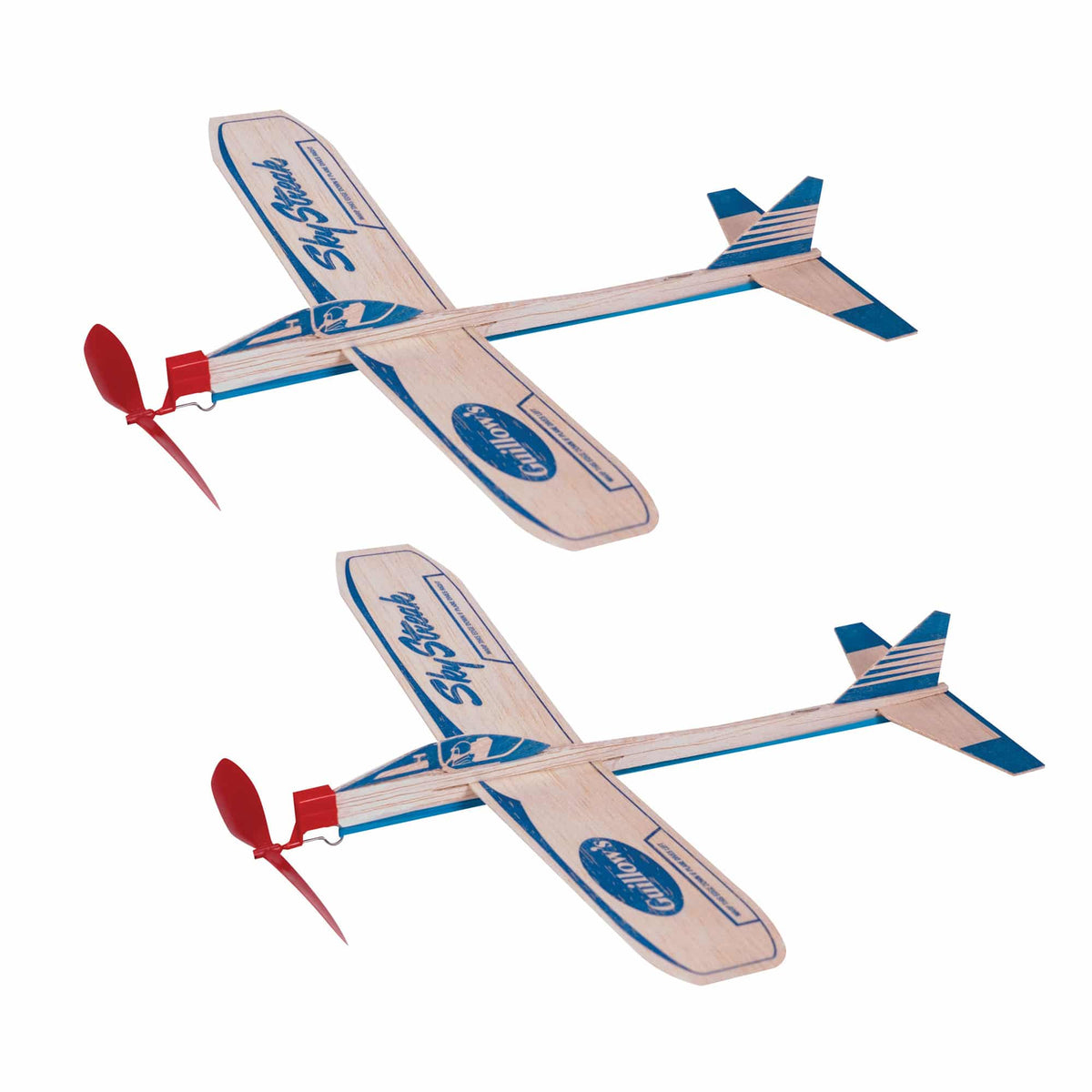 Sky Streak Airplane - 2 Balsa Planes-Vehicles &amp; Transportation-Yellow Springs Toy Company