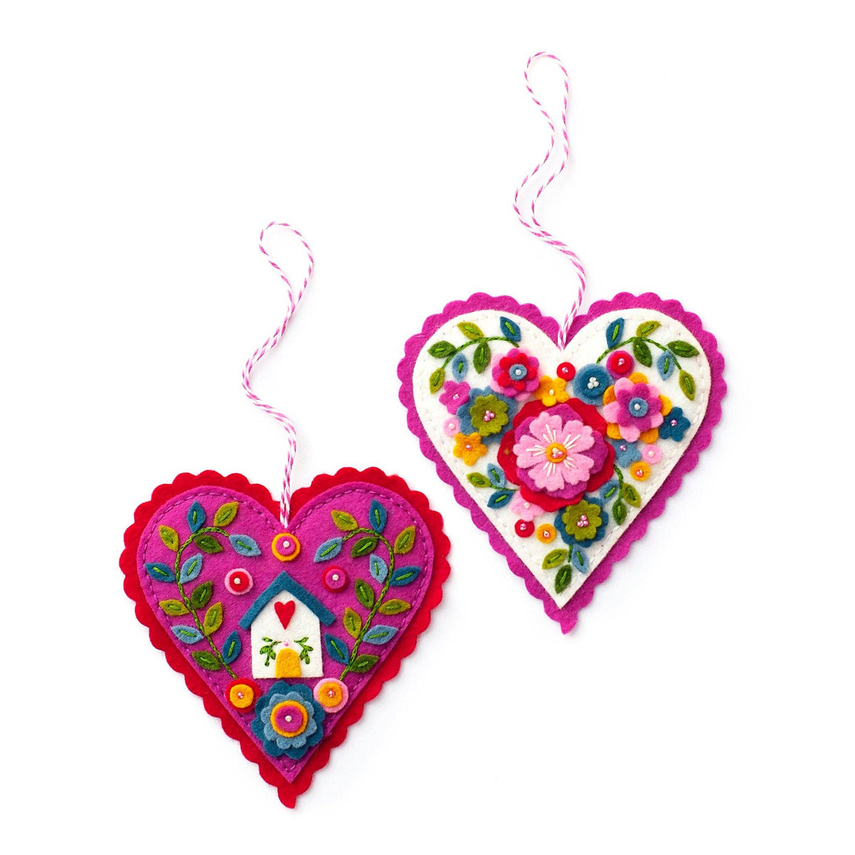 Heart in Home Felt Ornament Kit-Arts &amp; Humanities-Yellow Springs Toy Company