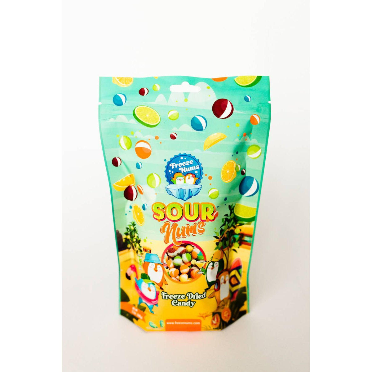 Freeze Num Sour Nums - Freeze Dried Candy - 5.1oz Bag-Candy &amp; Treats-Grandpa Joe&#39;s Candy Shop-Yellow Springs Toy Company
