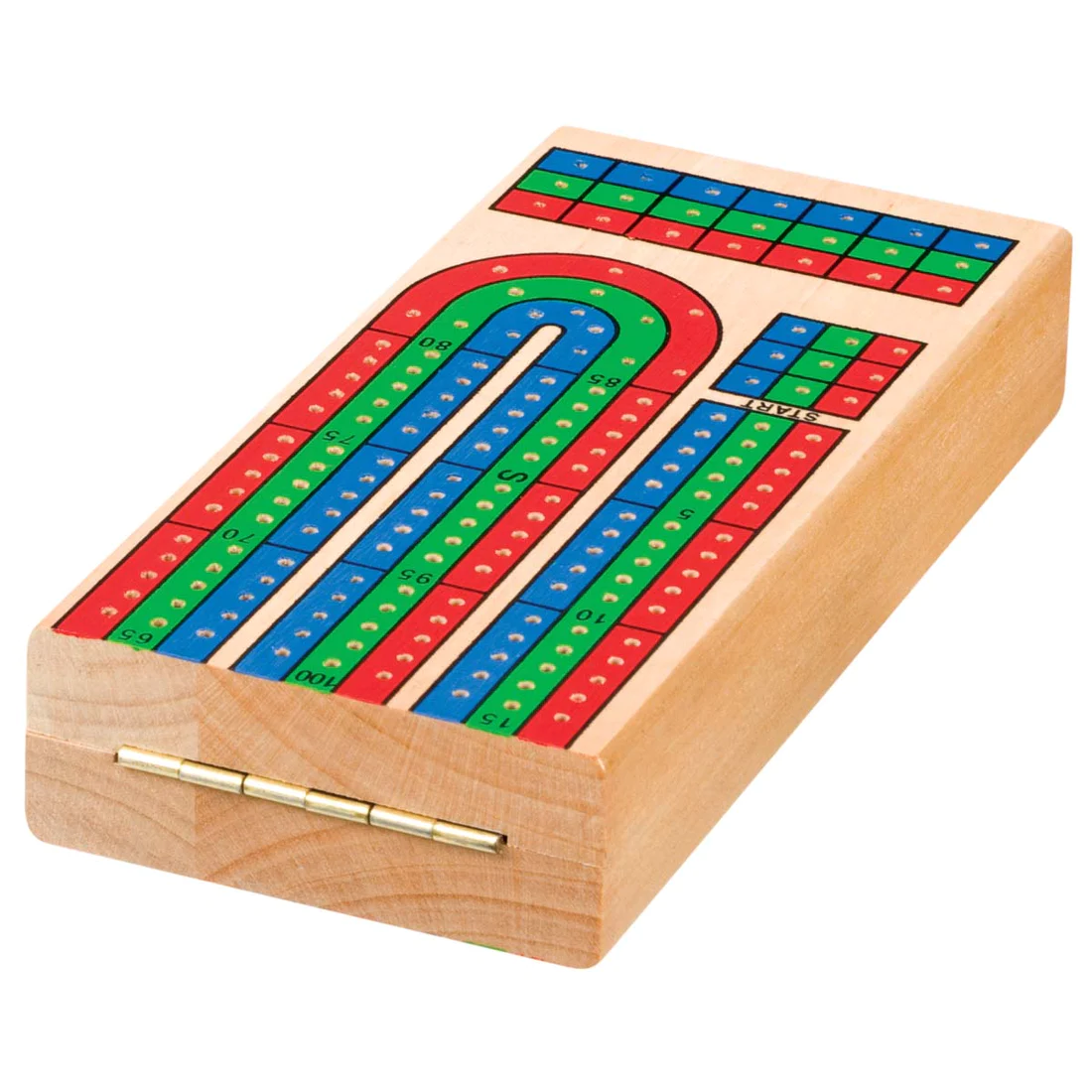 Triple Track Cribbage Board Game-Games-Yellow Springs Toy Company