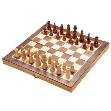 12&quot; French Cut - Wooden Chess Set-Games-Heebie Jeebies-Yellow Springs Toy Company