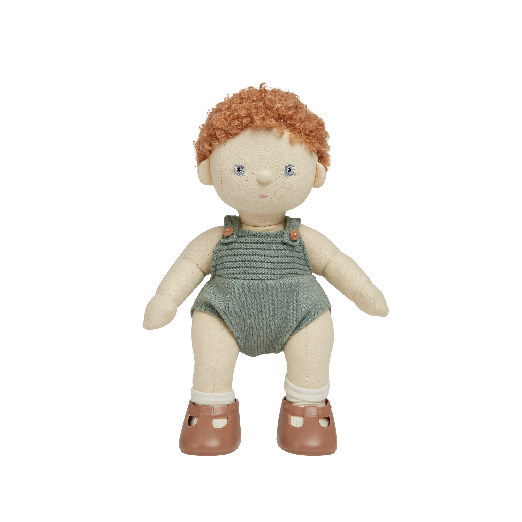 Dinkum Doll - Pea - 14"-Stuffed & Plush-Olli Ella U.S.-Yellow Springs Toy Company