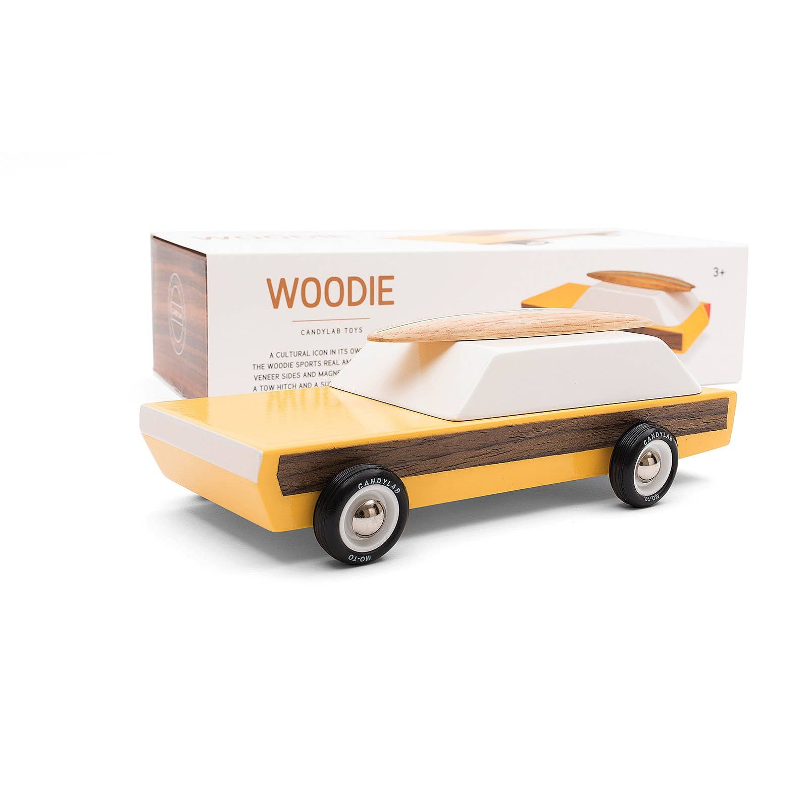 Americana - Woodie (magnetic hitch)-Vehicles & Transportation-Candylab Toys-Yellow Springs Toy Company