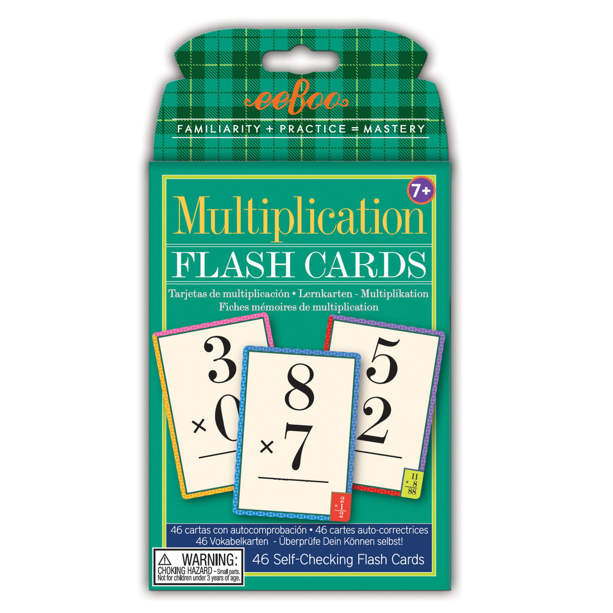 Flash Cards - Multiplication-Science &amp; Discovery-EeBoo-Yellow Springs Toy Company
