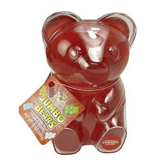 Albert's Jumbo Gummy Bear - Cherry - 12oz-Candy & Treats-Grandpa Joe's Candy Shop-Yellow Springs Toy Company