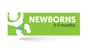 webpage category header - newborns 0 to 3 months