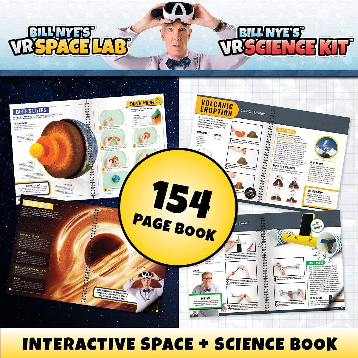 Bill Nye Bundle Pack - VR Space Lab &amp; Science Kit-Abacus Brands, Inc.-Yellow Springs Toy Company