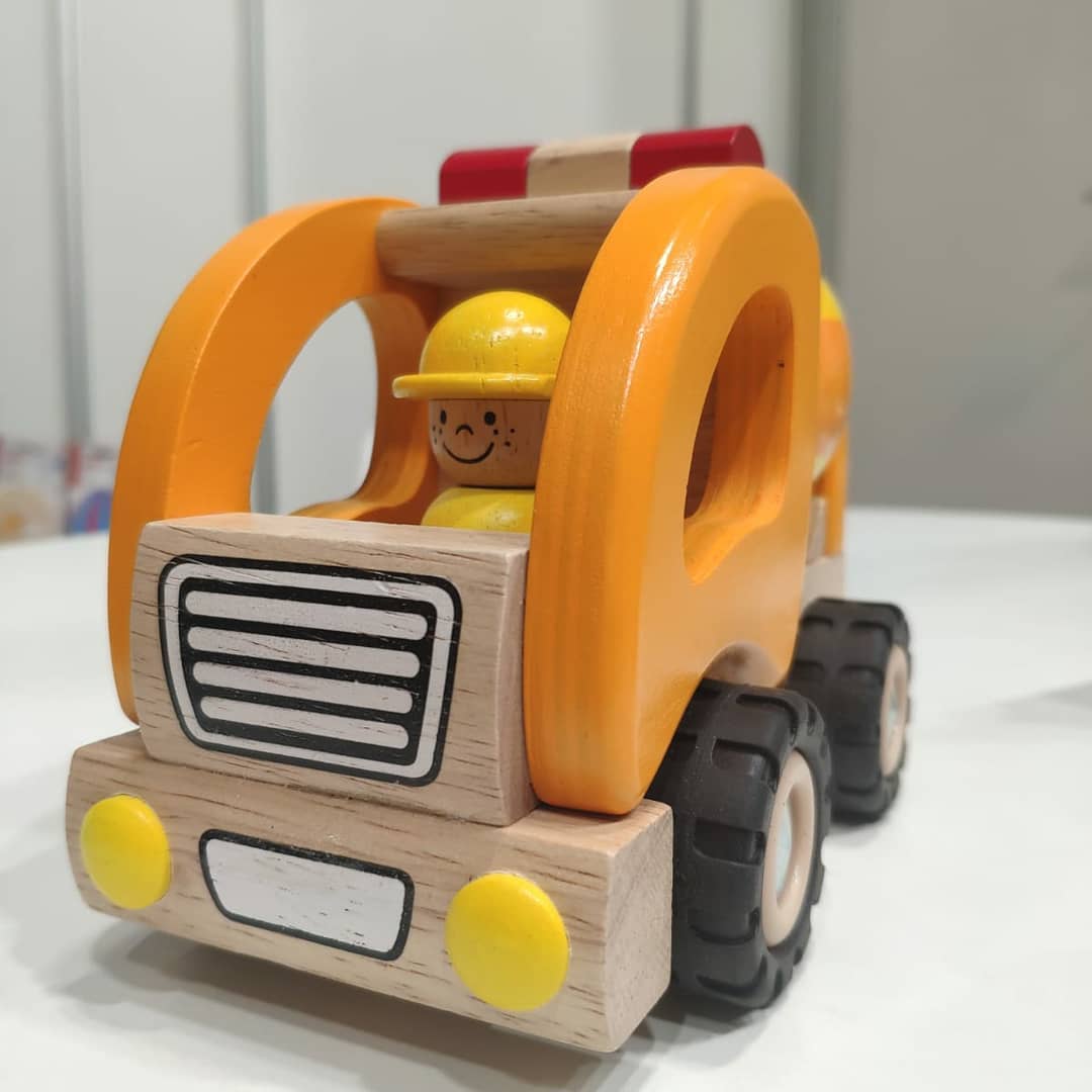 Construction Truck - Cement Mixer-Goki America-Yellow Springs Toy Company