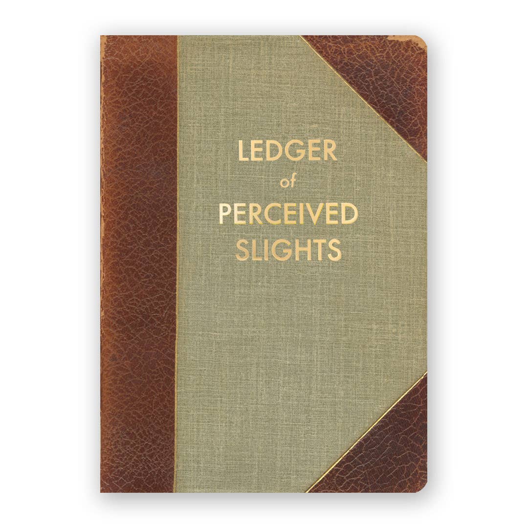 Ledger of Perceived Slights Journal - Medium-The Mincing Mockingbird-Yellow Springs Toy Company
