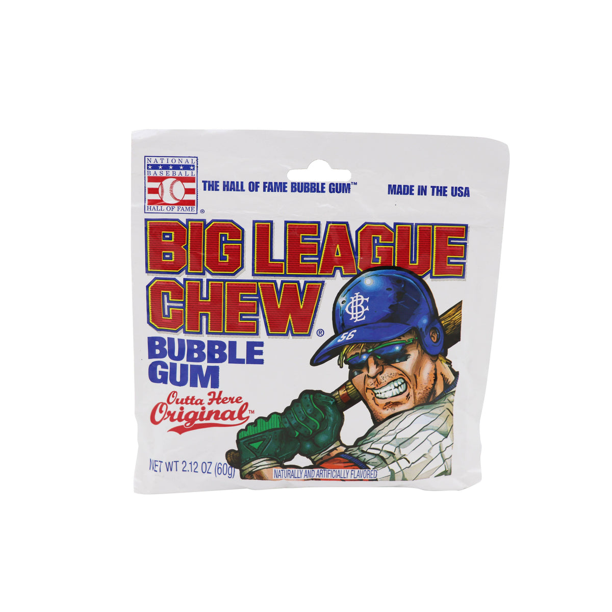 Big League Chew Original Bubble Gum, 12ct-Grandpa Joe&#39;s Candy Shop-Yellow Springs Toy Company