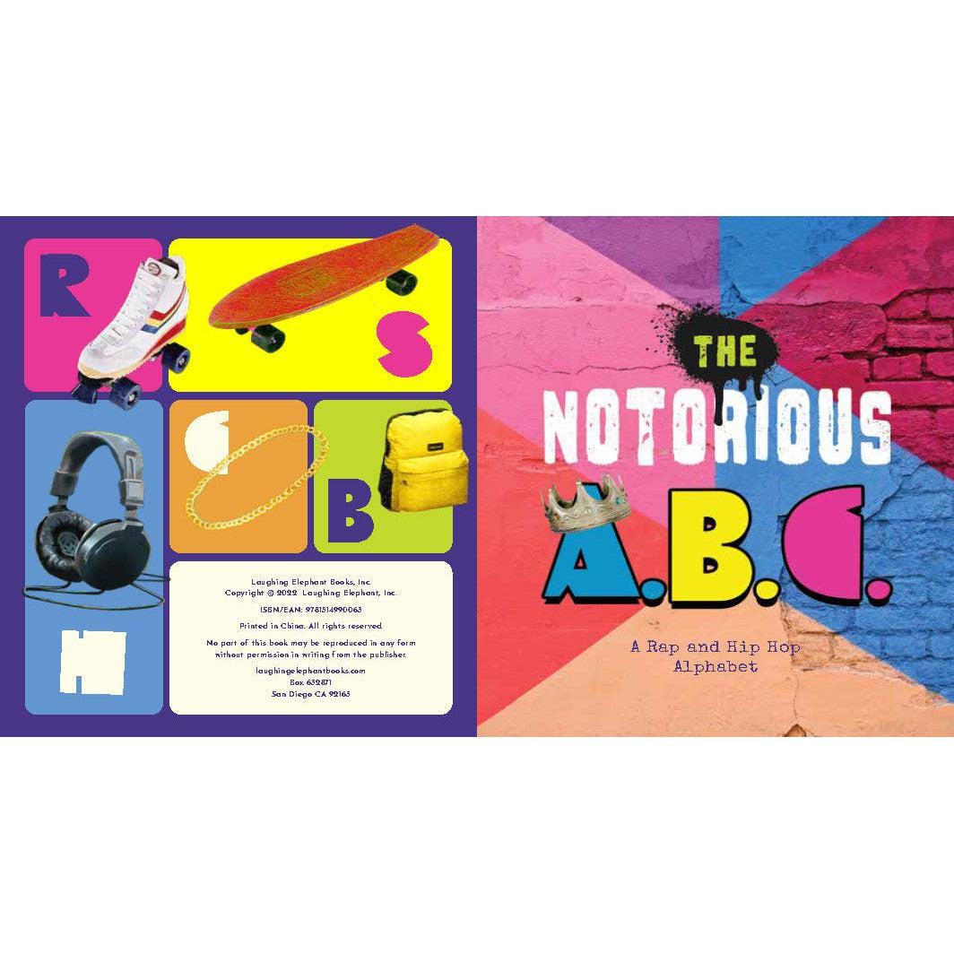 The Notorious A.B.C.-Children's Board Book-Laughing Elephant Books-Yellow Springs Toy Company