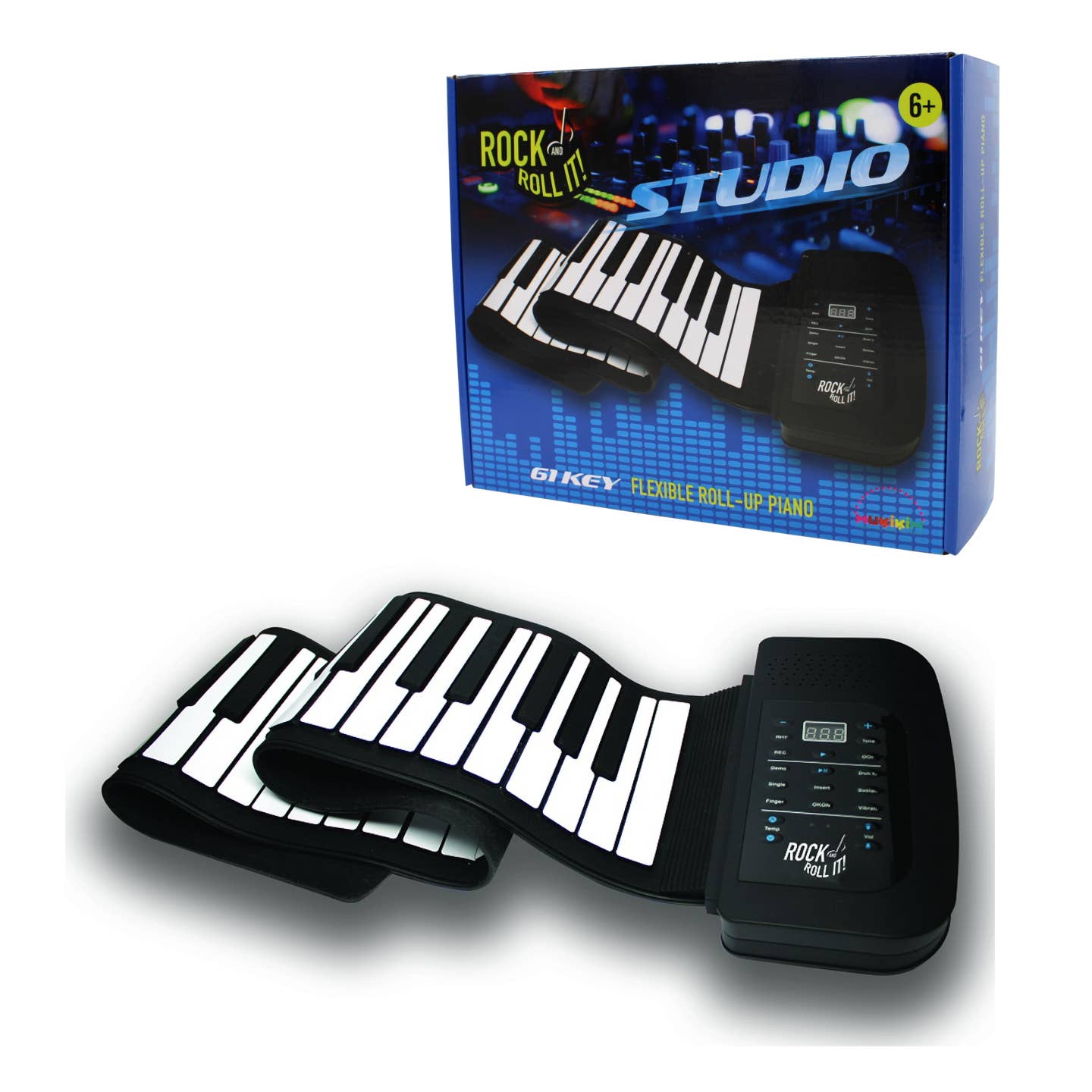 Studio Piano - 61 Standard Keys Midi Compatible Piano Pad-MukikiM-Yellow Springs Toy Company