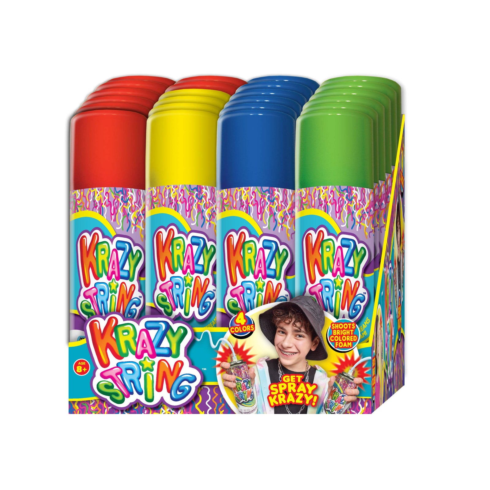 Krazy String 3oz, 24ct-Grandpa Joe's Candy Shop-Yellow Springs Toy Company