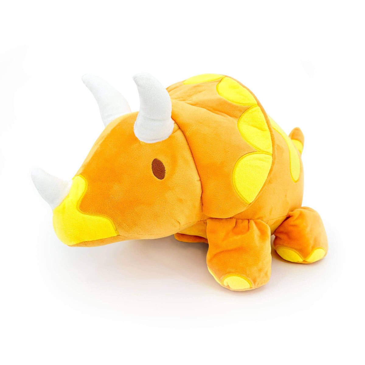 DinoGlows: Mega Triceratops Reversible Fossil Plush Dinosaur-Womple Studios-Yellow Springs Toy Company