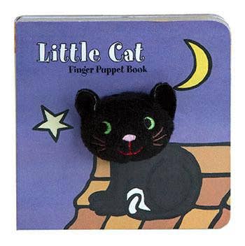 Little Cat Finger Puppet Book-Infant &amp; Toddler-Chronicle | Hachette-Yellow Springs Toy Company