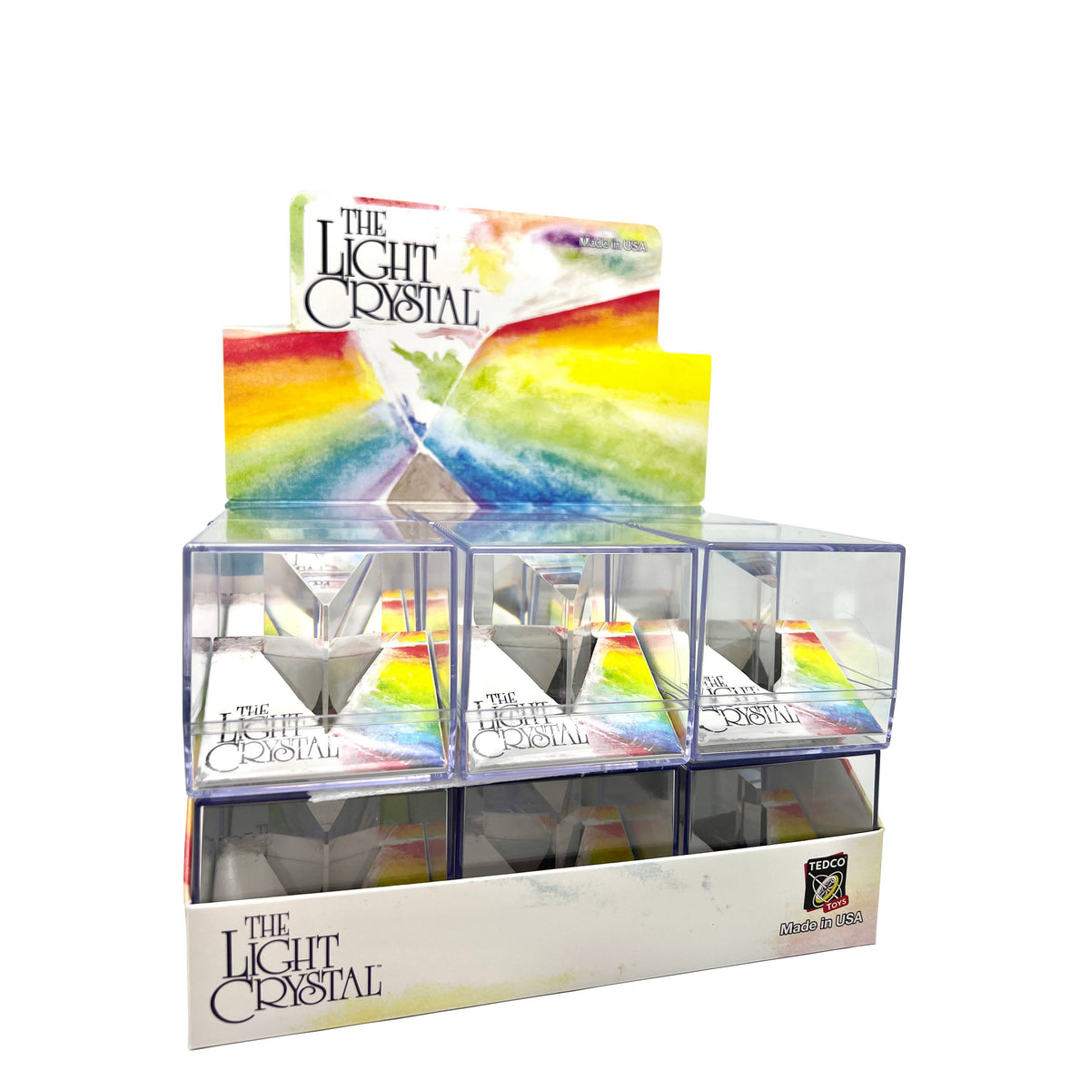 Light Crystal Prism 2.5"-TEDCO Toys-Yellow Springs Toy Company