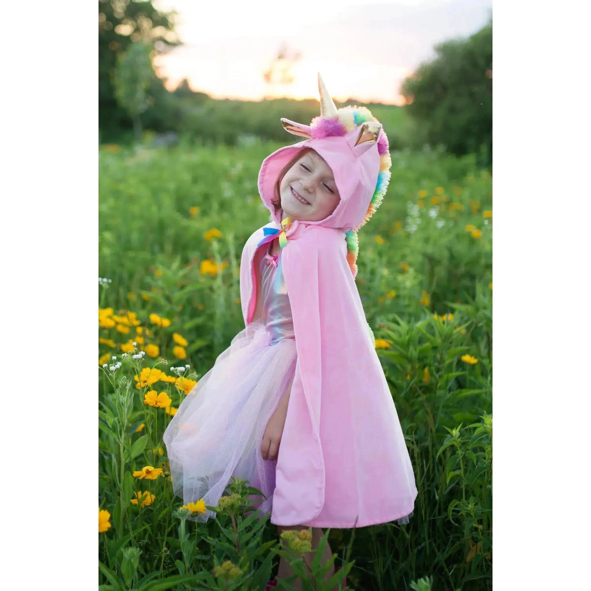 Baby Unicorn Cape - Age 12-24 mos.-Infant &amp; Toddler-Great Pretenders-Yellow Springs Toy Company