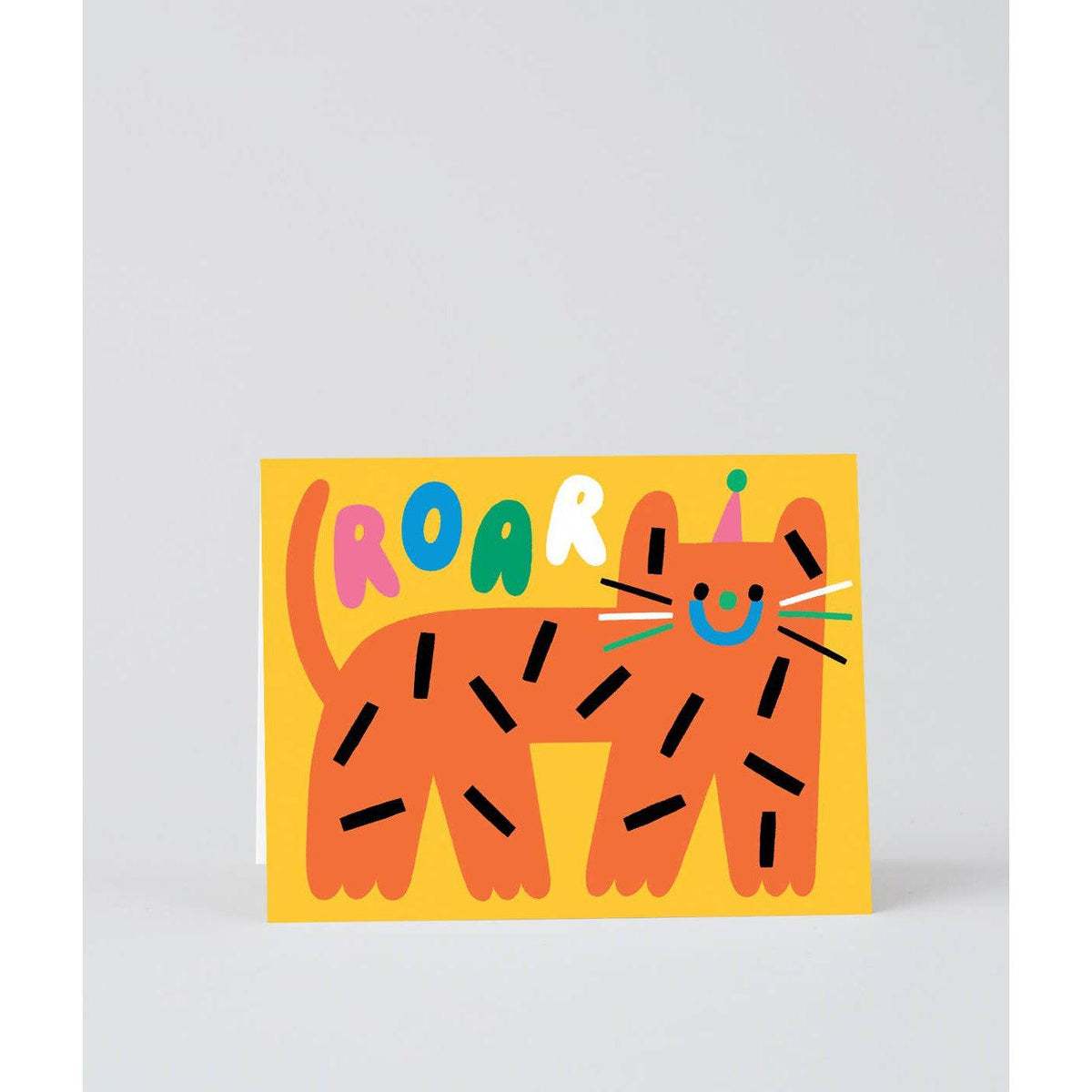 &#39;Roar&#39; Kids Greetings Card-Stationery-Wrap-Yellow Springs Toy Company