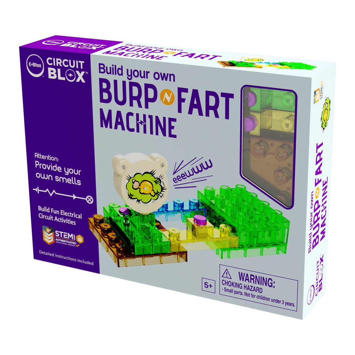 Build Your Own Burp n Fart Machine-Building &amp; Construction-E-Blox-Yellow Springs Toy Company