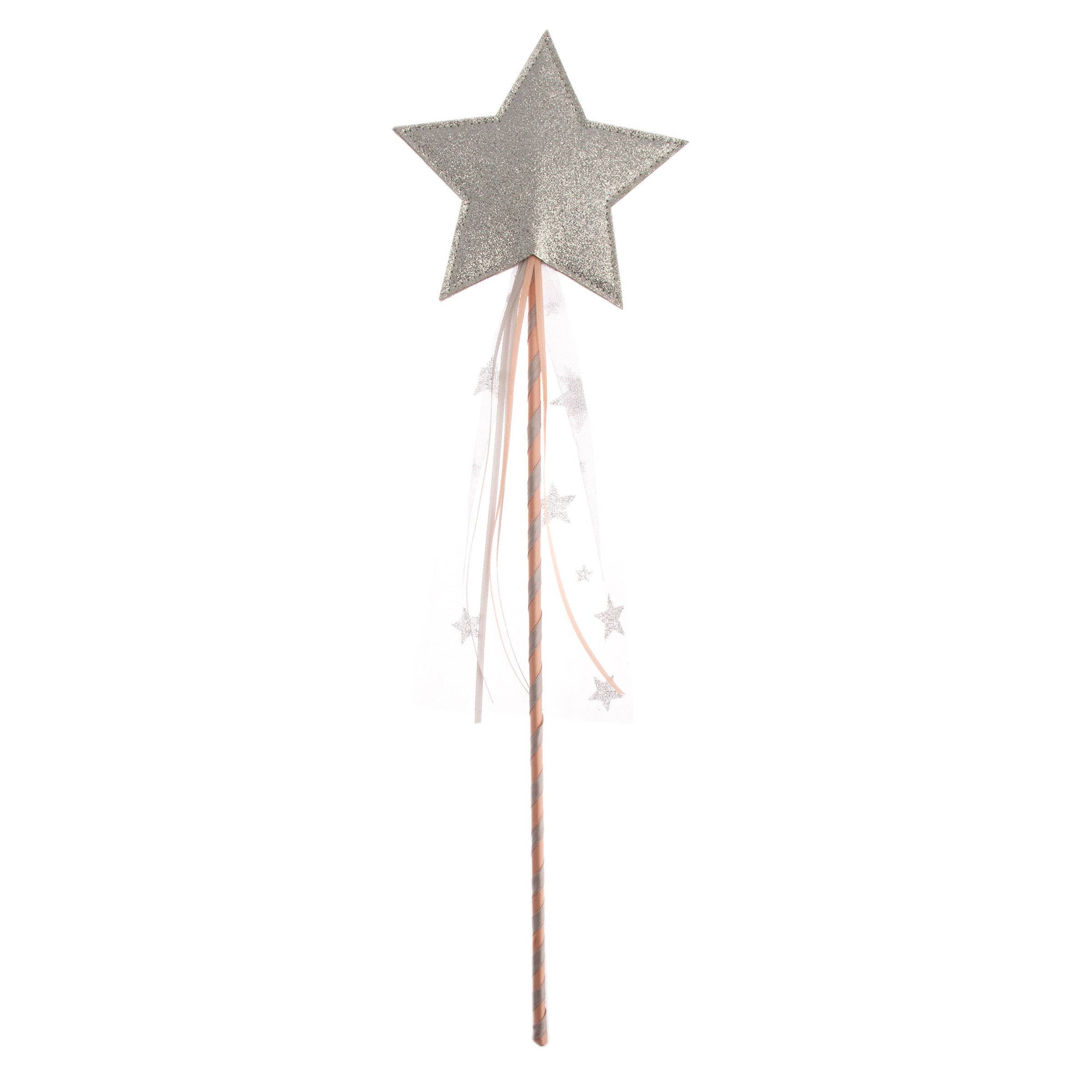 Dress-up Wands: Silver Star-Stephen Joseph Gifts-Yellow Springs Toy Company