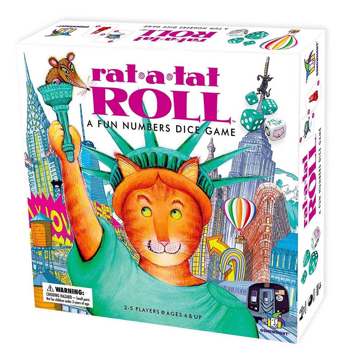 Rat a Tat Roll Dice Game-Texas Bookman-Yellow Springs Toy Company