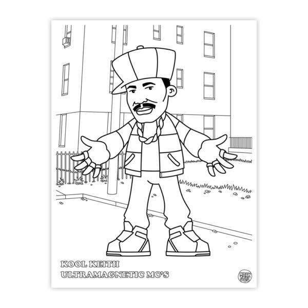 Hip Hop Coloring Book-SCB-Yellow Springs Toy Company