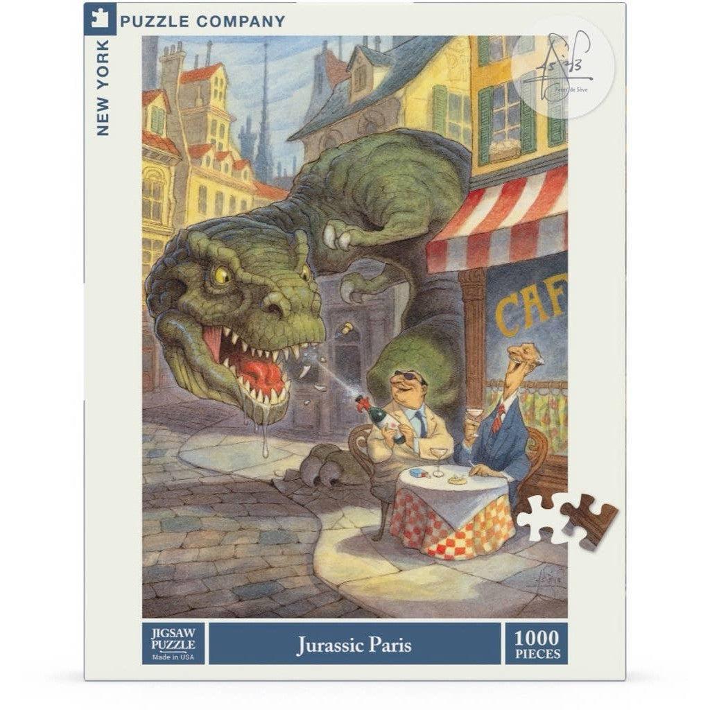 Jurassic Paris - 1000 Pieces-Buzz-Yellow Springs Toy Company