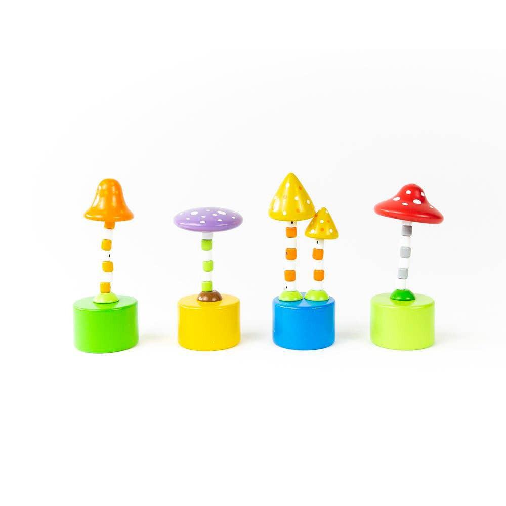 Push Puppet - Magical Mushrooms-Puppets-Yellow Springs Toy Company