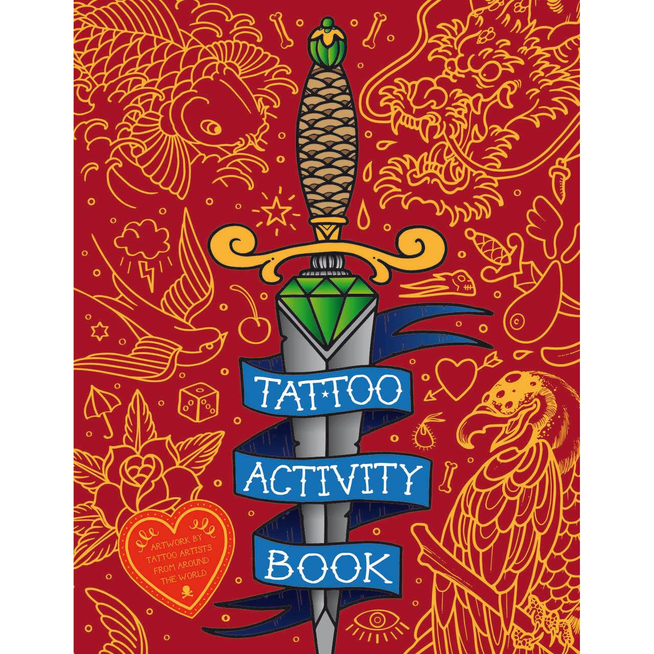 Tattoo Activity Book-SCB-Yellow Springs Toy Company