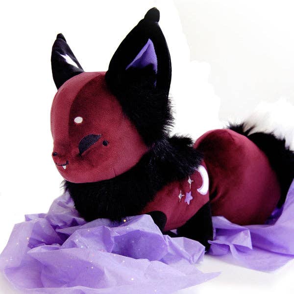 Floral Frolic Dawnsing Night Purple Fox Plush-Floral Frolic-Yellow Springs Toy Company