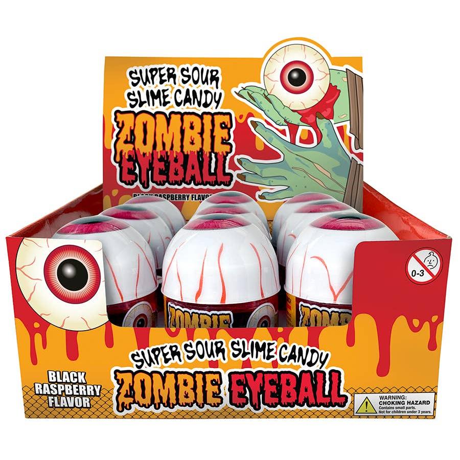 Zombie Eyeball, Super Sour Slime Candy, 9ct Display-Grandpa Joe's Candy Shop-Yellow Springs Toy Company