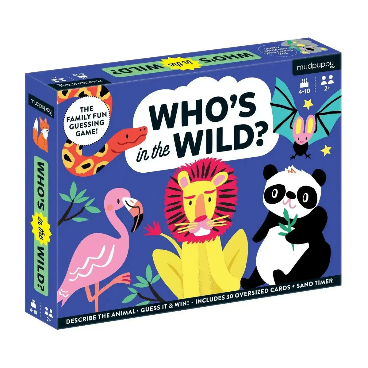 Who's in the Wild? Card Game-Texas Bookman-Yellow Springs Toy Company