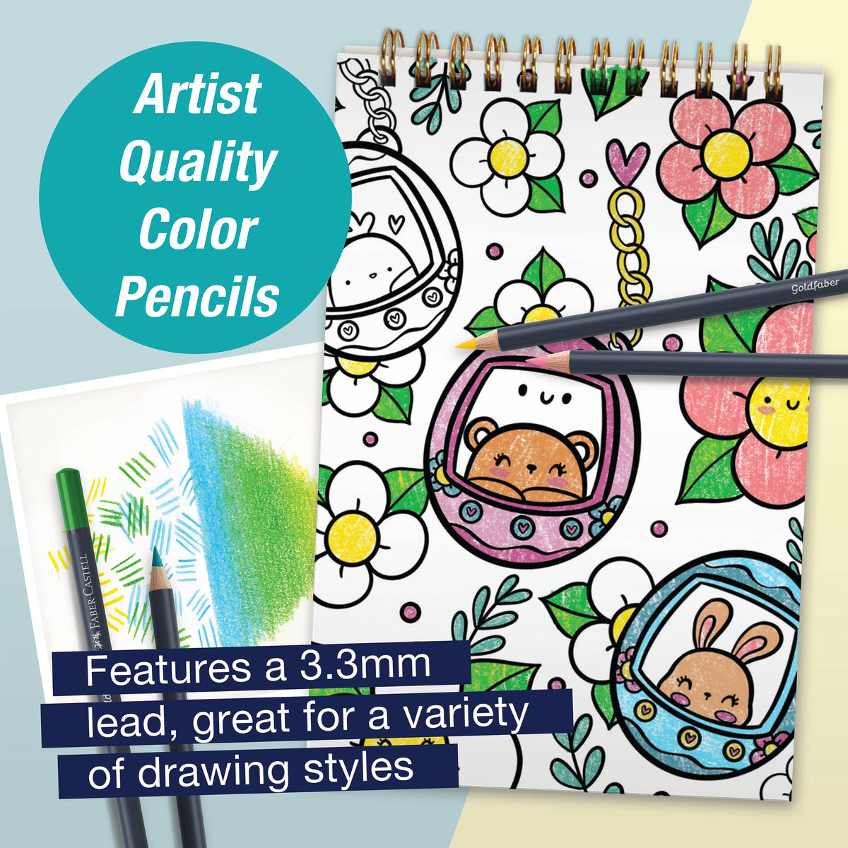 Kawaii World - Learn How to Draw Kawaii Art Set-Faber-Castell-Yellow Springs Toy Company