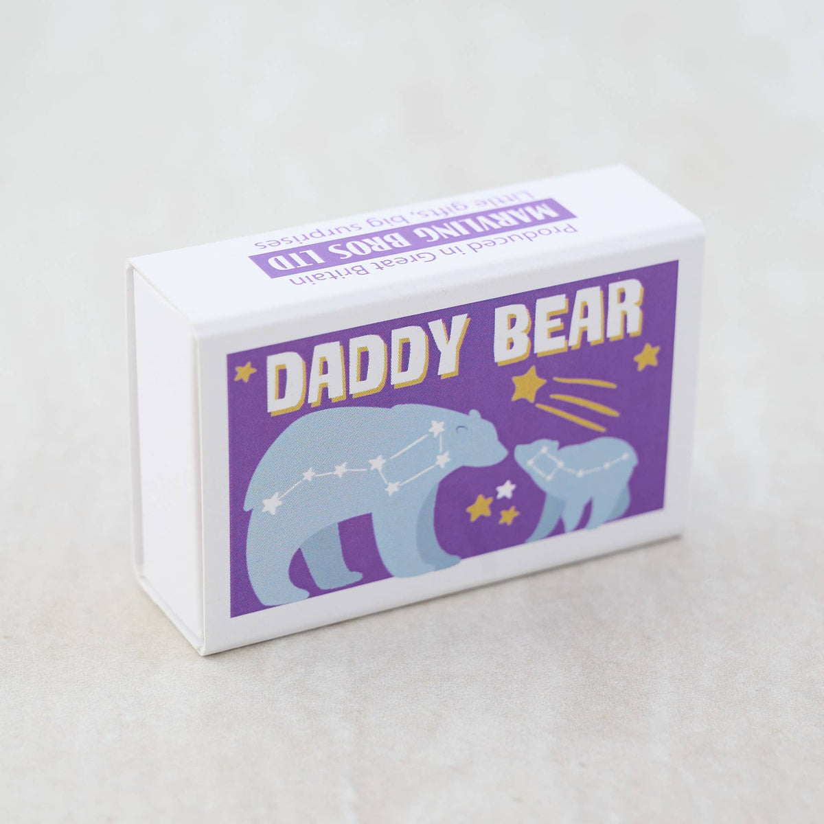 Daddy Bear Meteorite Gift In A Matchbox-Marvling Bros Ltd-Yellow Springs Toy Company