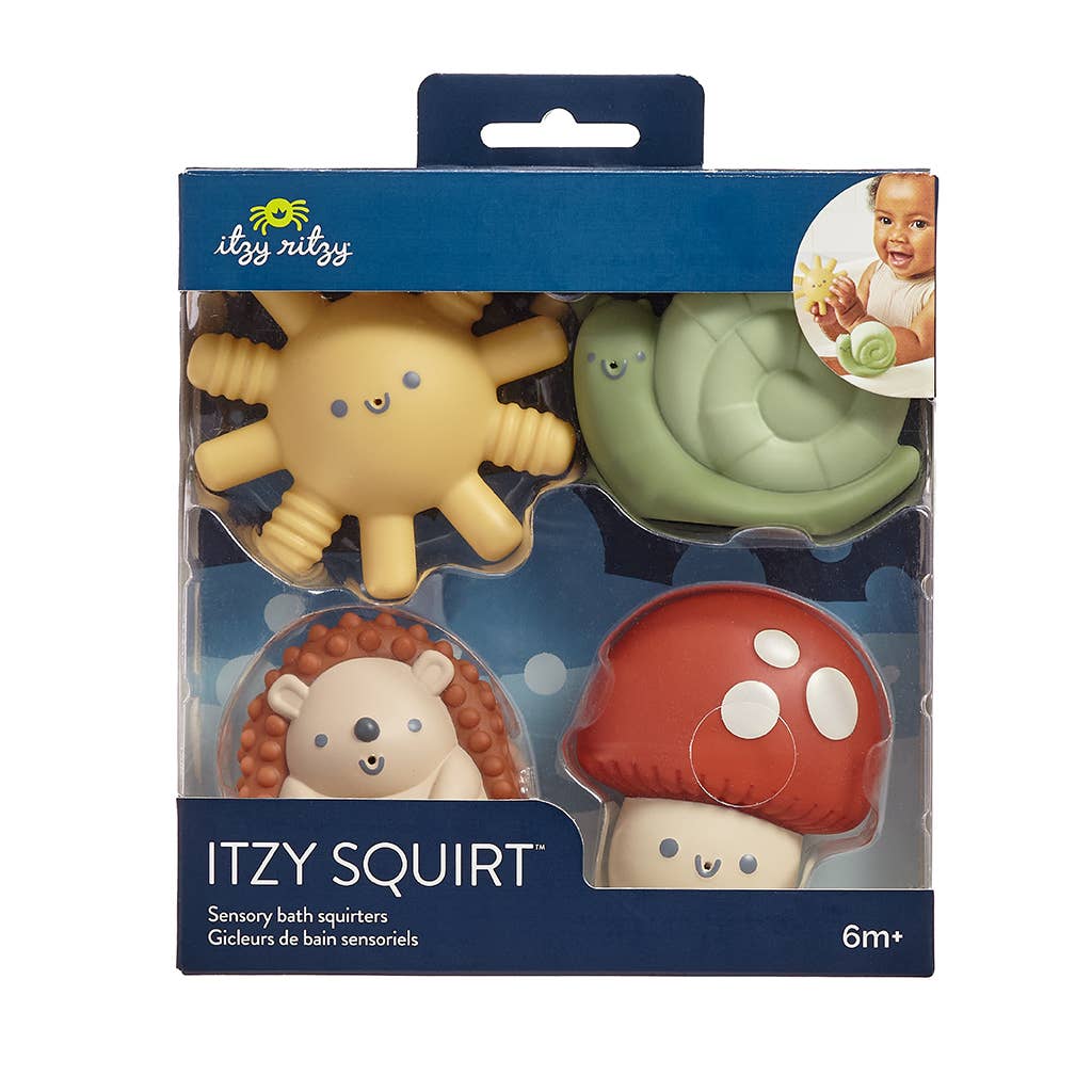 Squirt 4-pack of Soft Bath Toys-Bath Toys-Itzy Ritzy-Yellow Springs Toy Company