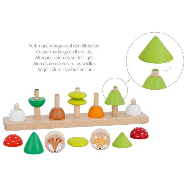 Colour and shape sorting game-Goki America-Yellow Springs Toy Company