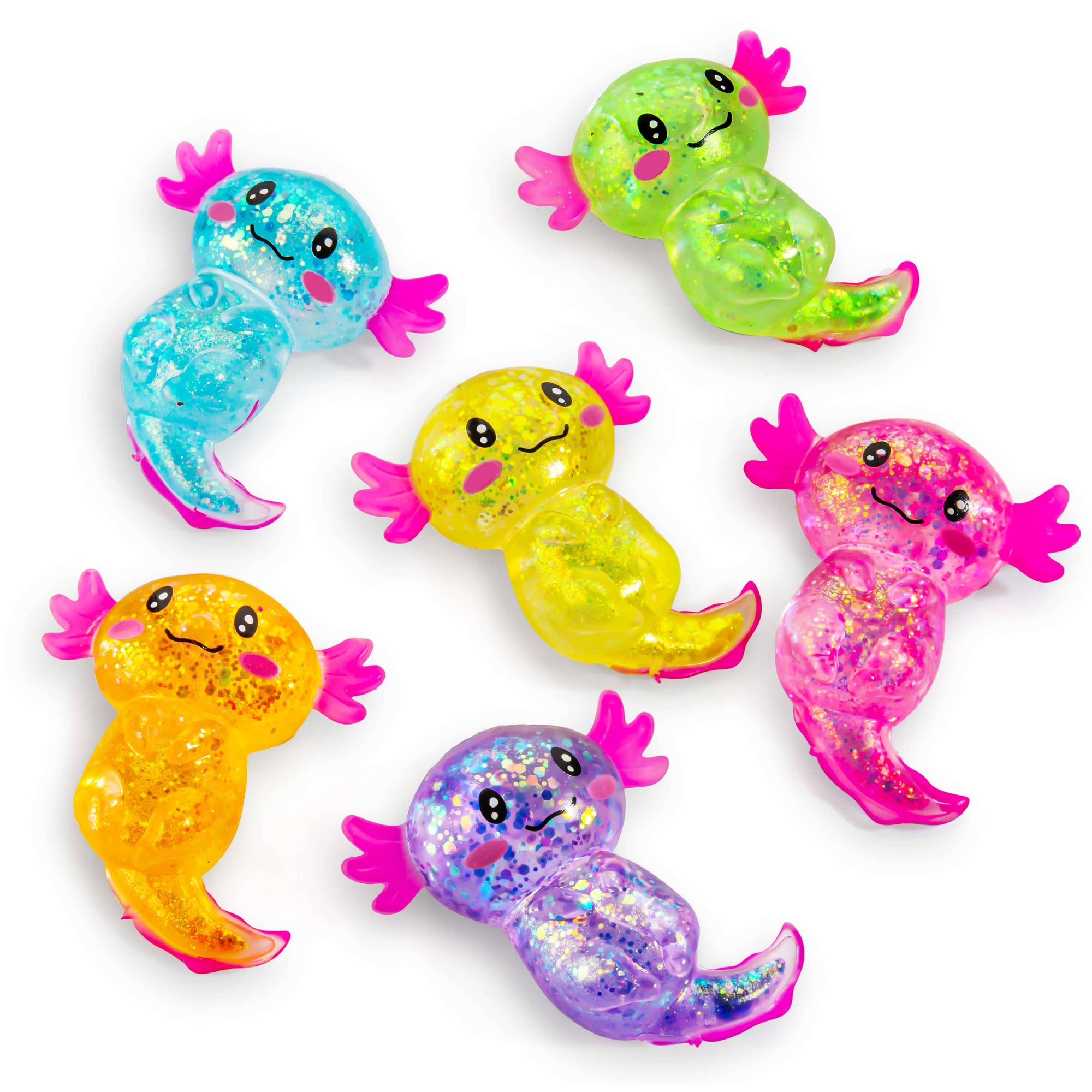 Gummy Axolotl Pets Sensory Squishy Toy (12pcs/case)-Kawaii Slime Company-Yellow Springs Toy Company