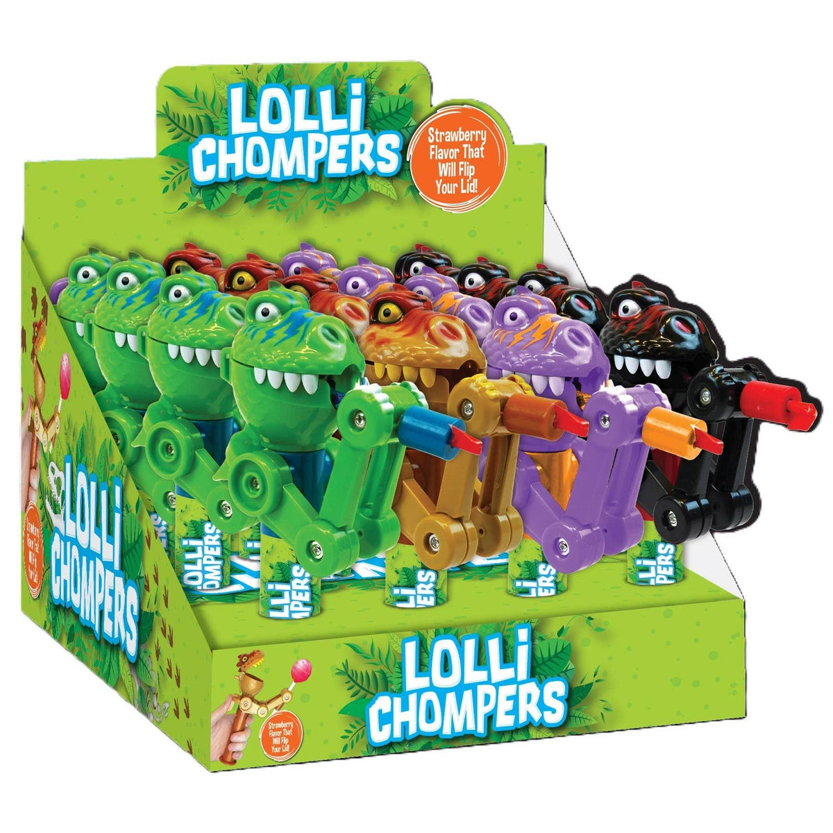 Lolli Chompers, .39oz, 16ct-Grandpa Joe's Candy Shop-Yellow Springs Toy Company