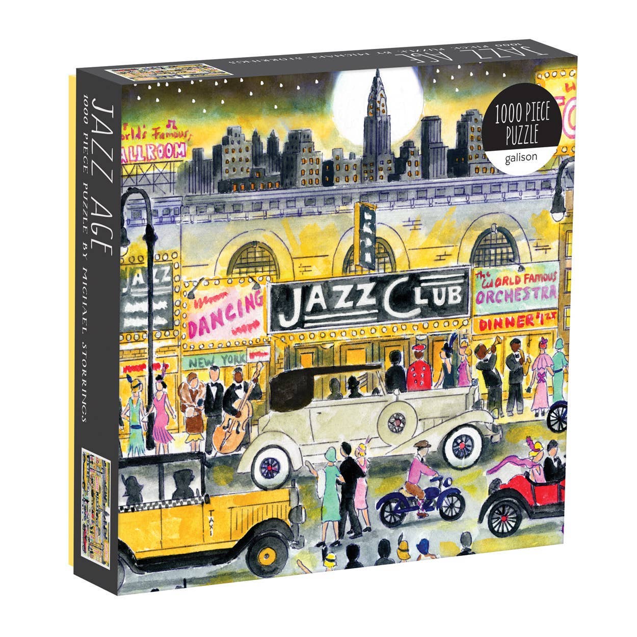 Michael Storrings Jazz Age 1000 Piece Puzzle-Chronicle Books-Yellow Springs Toy Company