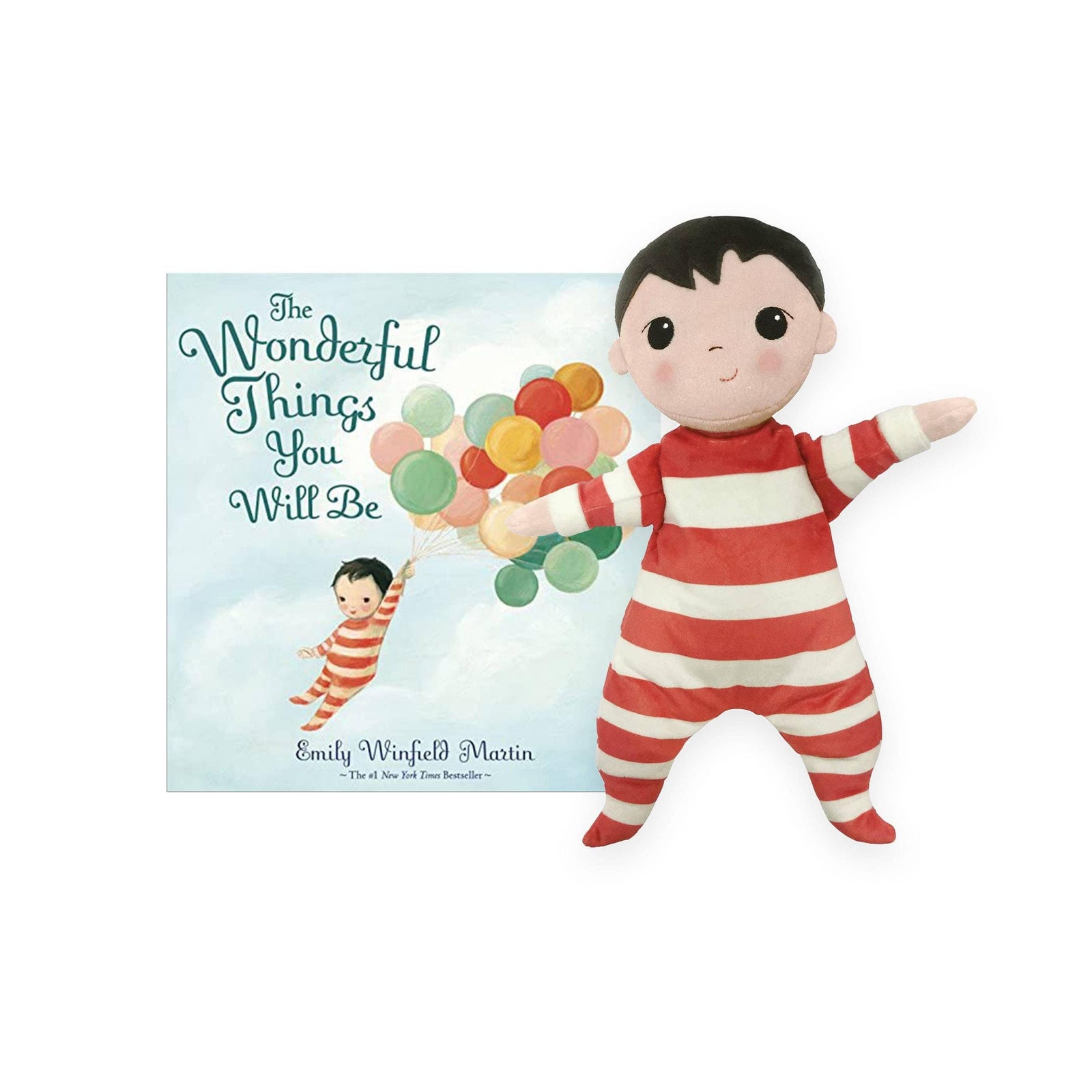 The Wonderful Things You Will Be Doll with hardcover book-Stuffed & Plush-MerryMakers-Yellow Springs Toy Company