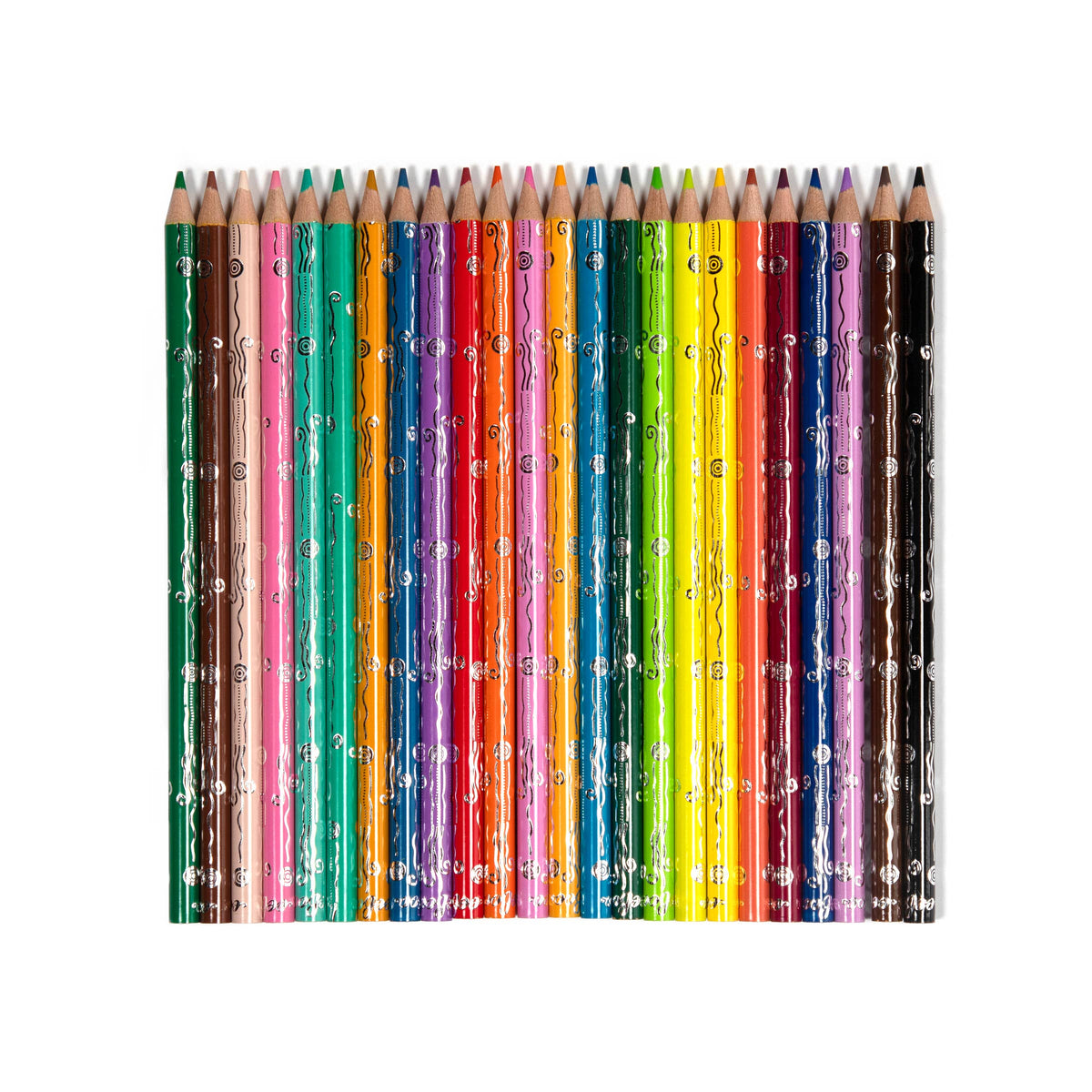 Tidepool 24 Watercolor Pencils-eeBoo-Yellow Springs Toy Company