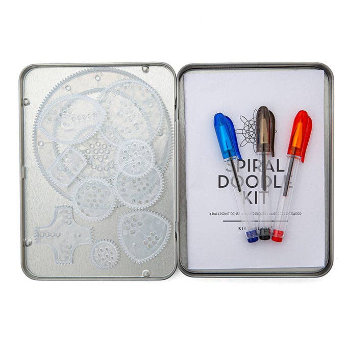 Spiral Doodle Kit-Arts & Humanities-Kikkerland-Yellow Springs Toy Company