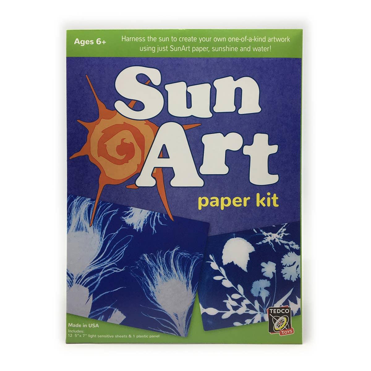 Sun Art Paper Kit 5" X 7" 12 sheets-Arts & Humanities-TEDCO Toys-Yellow Springs Toy Company