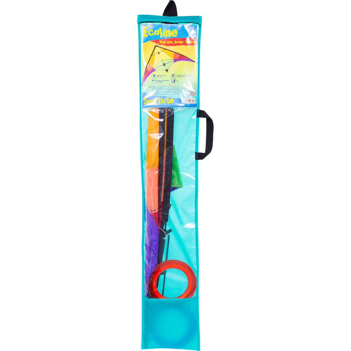 Stunt Kite Rookie Aqua-HQ Kites &amp; Designs-Yellow Springs Toy Company