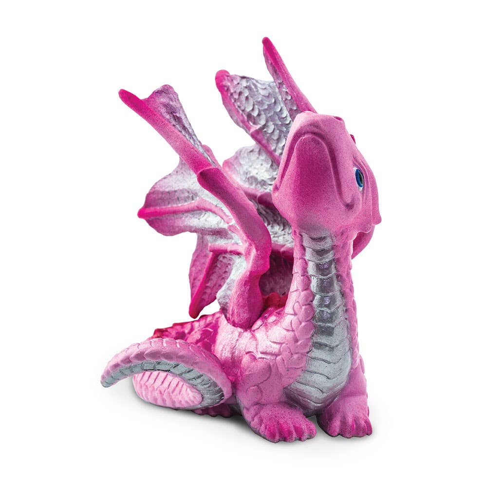 Side view of the Baby Love Dragon. The head is pointed to the right.