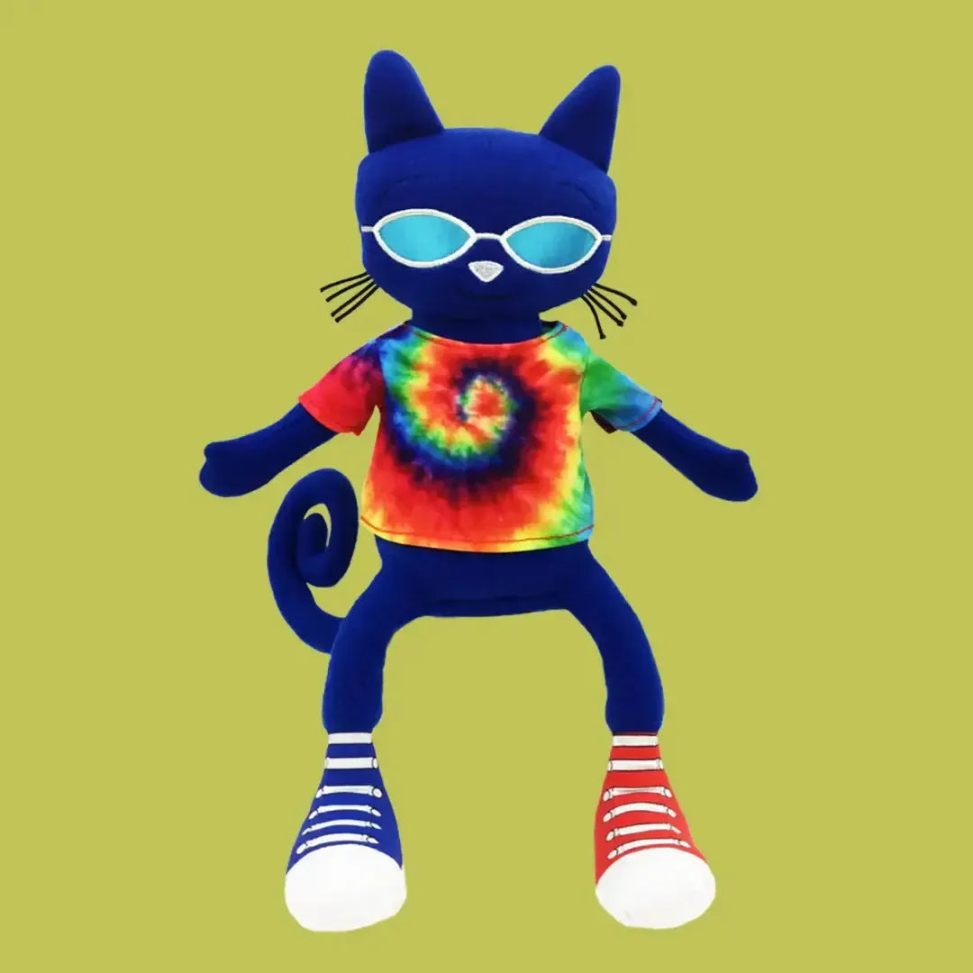 Pete The Cat Gets Groovy Plush-Stuffed & Plush-MerryMakers-Yellow Springs Toy Company