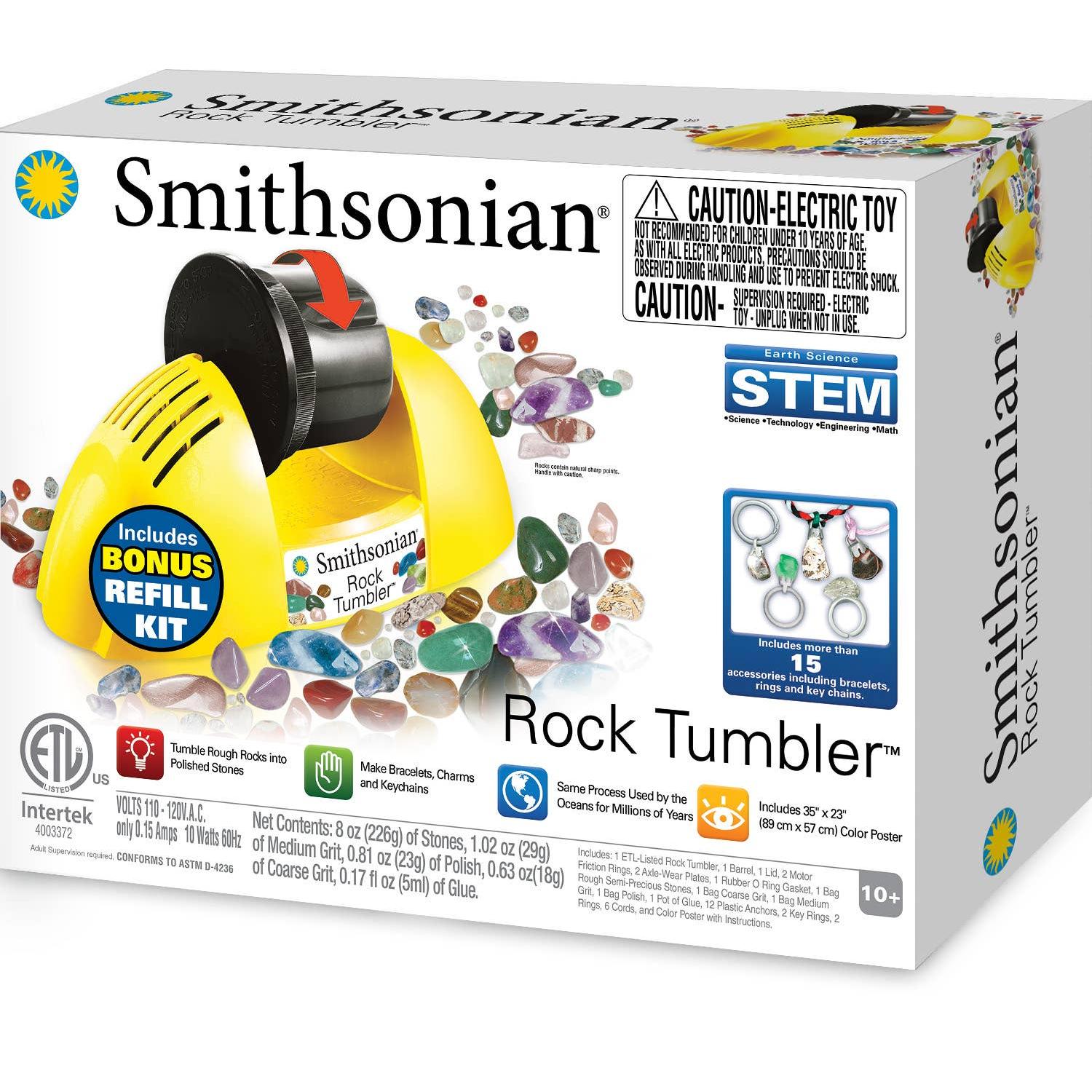 Smithsonian Rock Tumbler-Toysmith-Yellow Springs Toy Company
