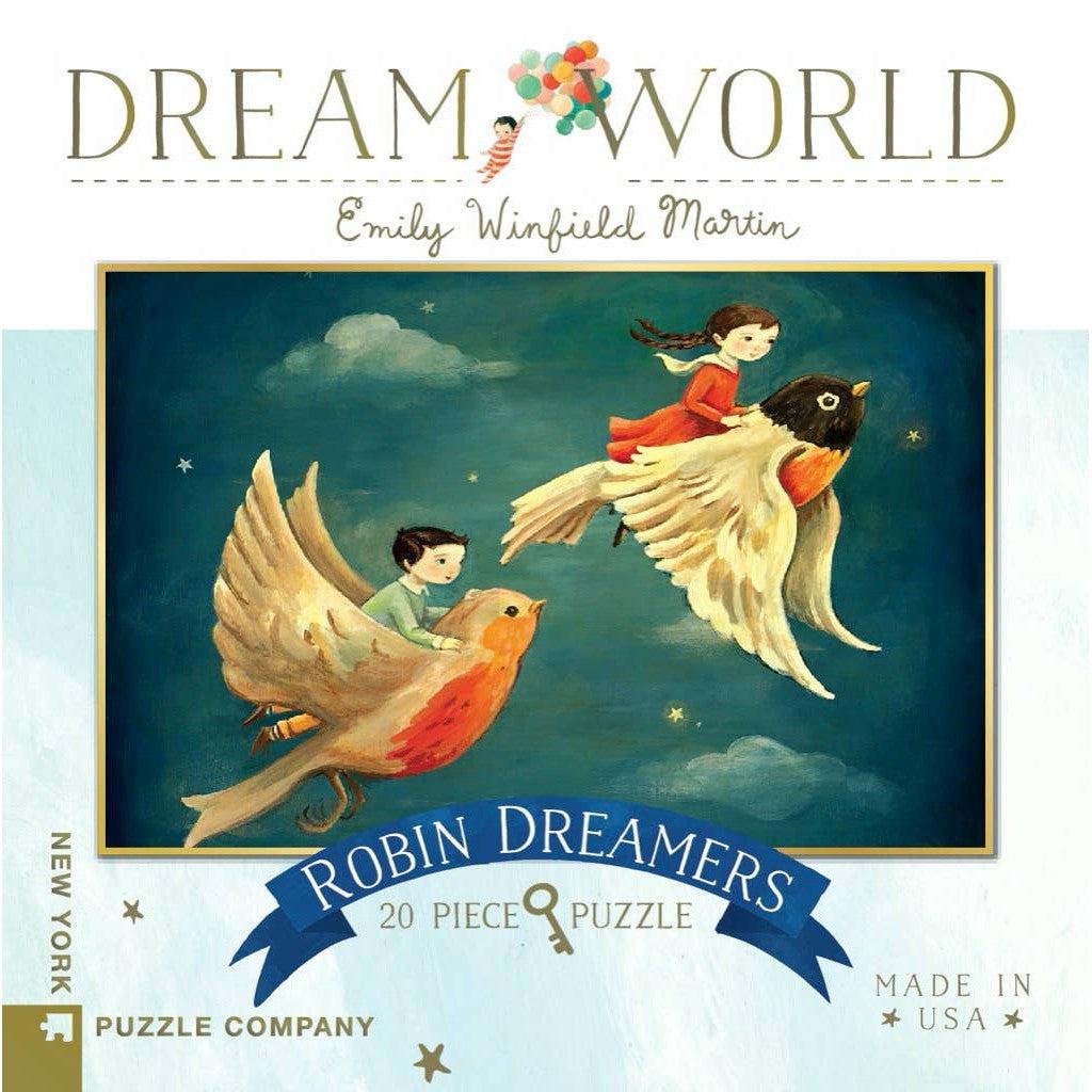 Robin Dreamers Mini | Martin - 20 Piece-Puzzles-Yellow Springs Toy Company